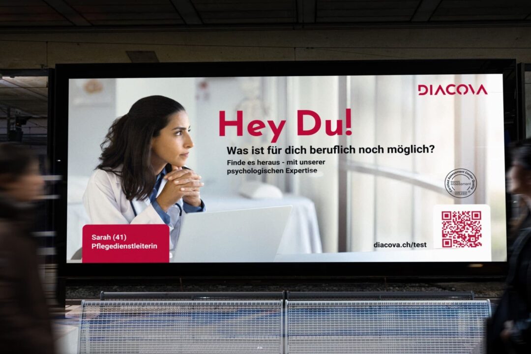 Diacova F12 Plakat Kampagne