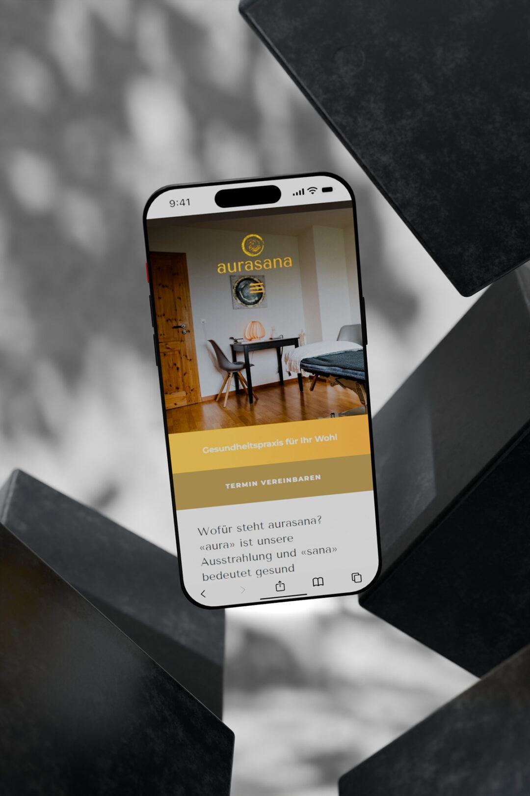 Website für aurasana