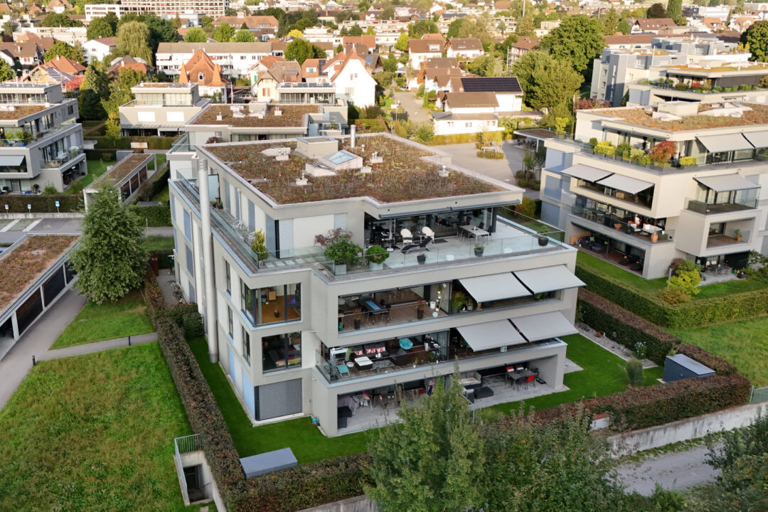 Immobilien Drohnen Video für Raum & Zeit