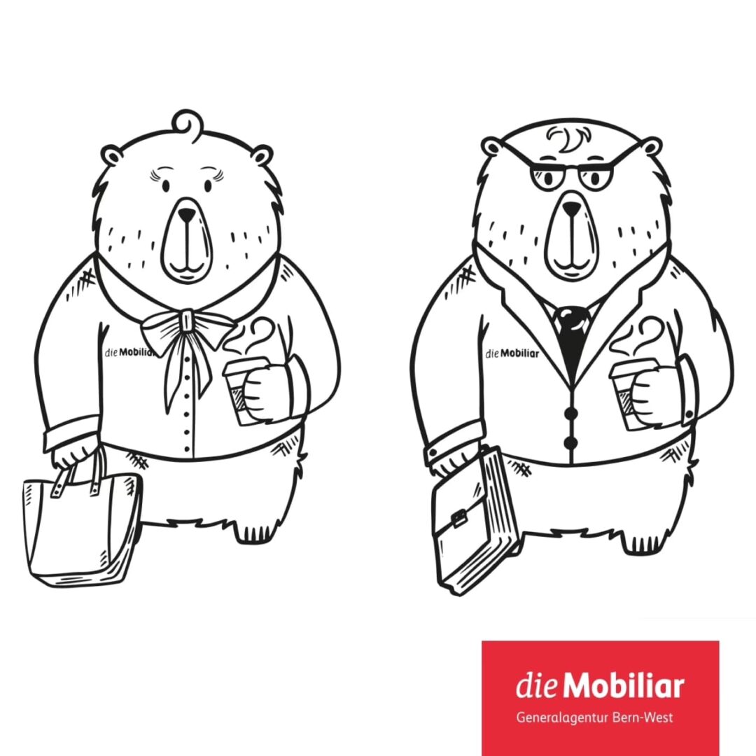 Illustration für die Mobiliar