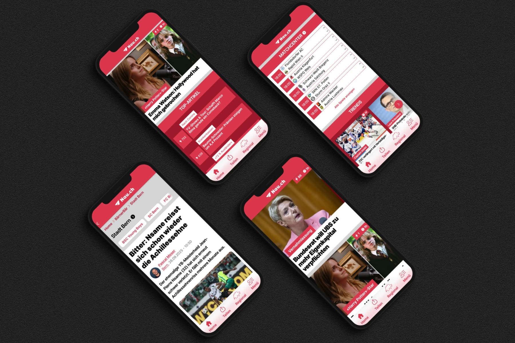 Nau.ch Redesign Newsseite 